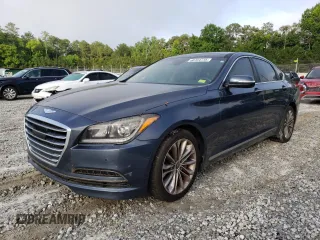 2015 Hyundai Genesis 3.8L z VIN KMHGN4JE8FU015215, wystawiony jako Copart lot #60164735 z przebiegiem 162 375 mil mil oraz Czysty tytuł • Clean title. Historia ofert i sprzedaży dostępna na DreamBid. Obrazek 1.