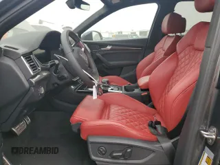2024 Audi SQ5 Premium Plus with VIN WA1B4AFY0R2062235, listed as a Copart auction lot 75702414 with 1,600 mi miles and Salvage Title. Bid and sale history available at DreamBid. Image 7.