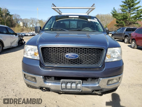 2005 Ford F-150 XLT with VIN 1FTPW14545FB31526, listed as a Copart auction lot 54343155 with 154,751 mi miles and Clean Title. Bid and sale history available at carsss.com. Image 5.