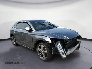 2020 Audi SQ5 Premium Plus with VIN WA1B4AFY9L2055520, listed as a Copart auction lot 50660803 with 41,655 mi miles and . Bid and sale history available at DreamBid. Image 4.