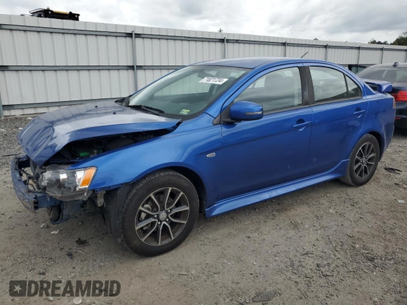 2017 Mitsubishi Lancer ES with VIN JA32U2FU2HU000362, listed as a Copart auction lot 71821724 with 117,027 mi miles and Salvage Title. Bid and sale history available at DreamBid. Image 1.