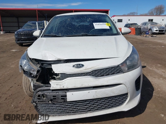 2020 Kia Rio S with VIN 3KPA24AD6LE261393, listed as a IAAI auction lot 41841919 with 73,649 mi miles. Bid and sale history available at carsss.com. Image 12.