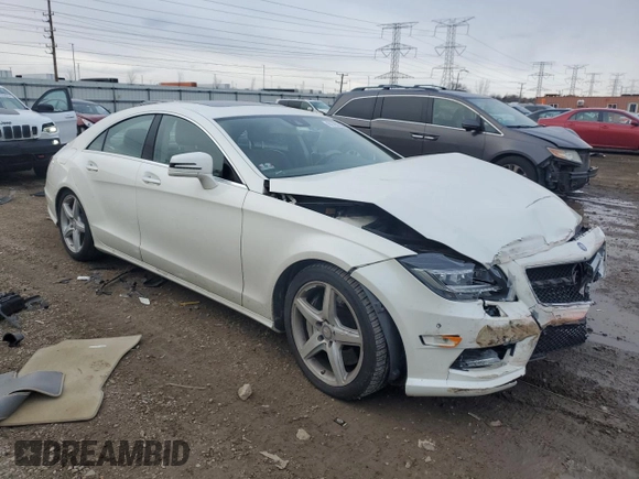2013 Mercedes-Benz CLS-Class CLS 550 with VIN WDDLJ9BB7DA084997, listed as a Copart auction lot 81767364 with 80,358 mi miles and Salvage Title. Bid and sale history available at carsss.com. Image 4.