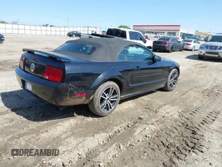 2007 Ford Mustang Deluxe with VIN 1ZVFT84N475262622, listed as a IAAI auction lot 41928843 with 162,026 mi miles and . Bid and sale history available at DreamBid. Image 4.