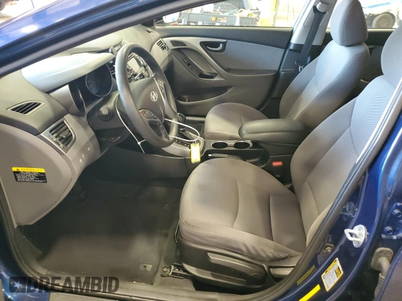 2015 Hyundai Elantra SE with VIN 5NPDH4AE9FH619848, listed as a Copart auction lot 54299825 with 49,432 mi miles and Salvage Title. Bid and sale history available at DreamBid. Image 7.