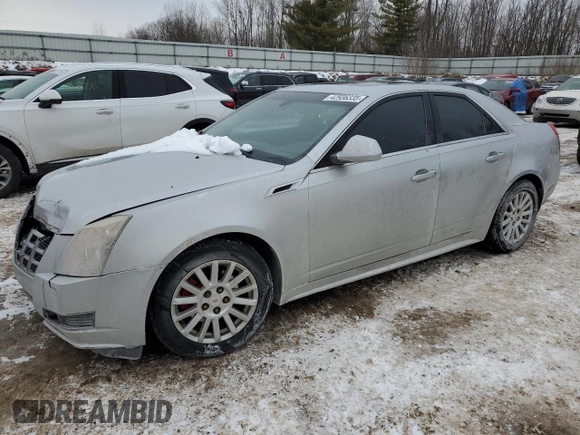2013 Cadillac CTS Luxury with VIN 1G6DH5E50D0160965, listed as a Copart auction lot 42936335 with 111,296 mi miles and Clean title. Bid and sale history available at DreamBid. Image 1.