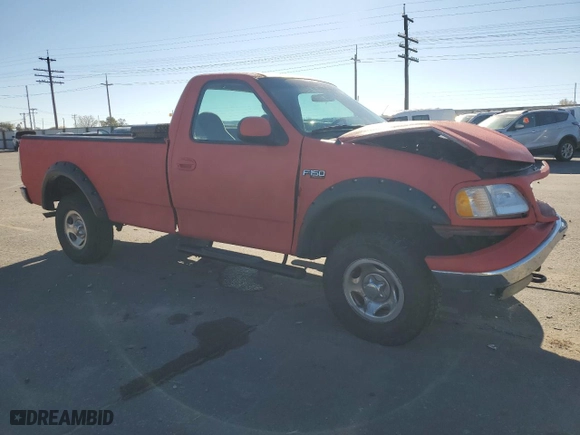 1999 Ford F-150 Work Series with VIN 1FTRF18WXXKB91056, listed as a Copart auction lot 79972304 with 108,490 mi miles and Salvage Title. Bid and sale history available at carsss.com. Image 4.