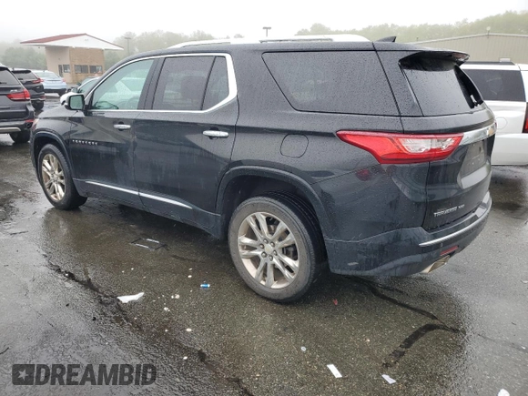2018 Chevrolet Traverse High Country with VIN 1GNEVKKW7JJ270172, listed as a Copart auction lot 55871125 with 126,179 mi miles and Clean Title. Bid and sale history available at carsss.com. Image 2.