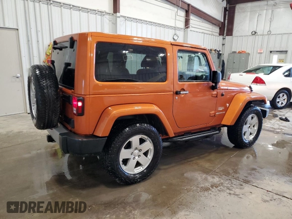 2011 Jeep Wrangler Sahara with VIN 1J4GA5D1XBL557392, listed as a Copart auction lot 56892835 with 109,567 mi miles and Clean title. Bid and sale history available at DreamBid. Image 3.