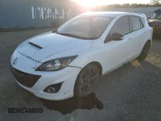 2013 Mazda 3 Mazdaspeed3 Touring with VIN JM1BL1L46D1785533, listed as a Copart auction lot 87672345 with 181,636 mi miles and Salvage Title. Bid and sale history available at DreamBid. Image 1.