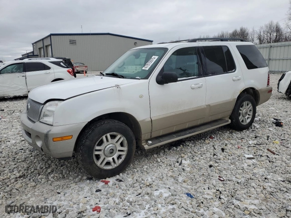 2003 Mercury Mountaineer Convenience with VIN 4M2ZU86KX3ZJ07196, listed as a Copart auction lot 47815975 with 113,899 mi miles and Clean Title. Bid and sale history available at carsss.com. Image 1.