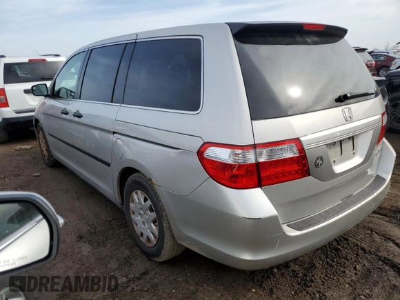 2005 Honda Odyssey LX with VIN 5FNRL382X5B064898, listed as a Copart auction lot 49385505 with 147,284 mi miles and Salvage Title. Bid and sale history available at carsss.com. Image 2.