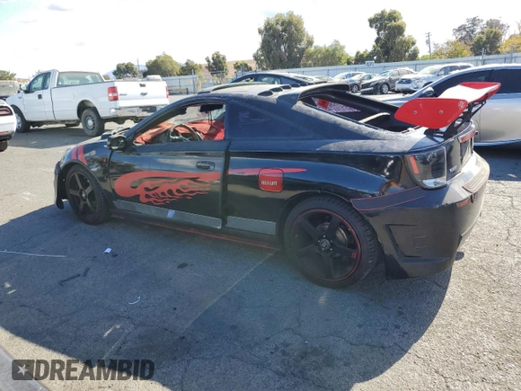 2002 Toyota Celica GT with VIN JTDDR32T120128461, listed as a Copart auction lot 78031324 with 185,315 mi miles and Salvage Title. Bid and sale history available at carsss.com. Image 2.