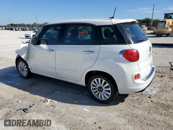2017 FIAT 500L Pop with VIN ZFBCFAAH8HZ038656, listed as a Copart auction lot 86738564 with 105,079 mi miles and Non Repairable. Bid and sale history available at carsss.com. Image 2.