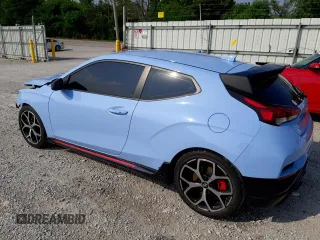 2019 Hyundai Veloster N with VIN KMHT36AHXKU001028, listed as a Copart auction lot 61412253 with 41,489 mi miles. Bid and sale history available at carsss.com. Image 2.