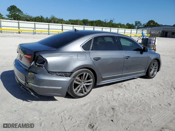 2017 Volkswagen Passat R-Line w/Comfort Pkg with VIN 1VWDT7A37HC079832, listed as a Copart auction lot 51827545 with 95,119 mi miles and Salvage Title. Bid and sale history available at carsss.com. Image 3.