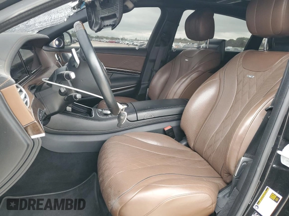 2016 Mercedes-Benz S with VIN WDDUX7GB0GA149841, listed as a Copart auction lot 46060465 with 78,810 mi miles and Salvage Title. Bid and sale history available at DreamBid. Image 7.