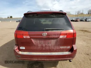 2004 Toyota Sienna XLE with VIN 5TDBA22C94S017858, listed as a Copart auction lot 49989745 with 224,739 mi miles and Clean Title. Bid and sale history available at carsss.com. Image 6.
