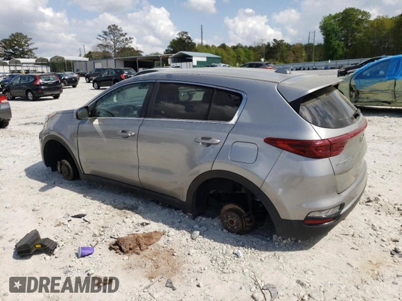 2020 Kia Sportage LX with VIN KNDPM3ACXL7724089, listed as a Copart auction lot 51754855 with Not Provided miles and Salvage Title. Bid and sale history available at DreamBid. Image 2.