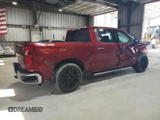 2023 Chevrolet Silverado 1500 LTZ with VIN 1GCUDGED3PZ195205, listed as a Copart auction lot 48347635 with 22,327 mi miles and Salvage Title. Bid and sale history available at carsss.com. Image 3.