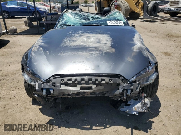 2021 Mazda MX-5 Miata Grand Touring with VIN JM1NDAD79M0458827, listed as a Copart auction lot 62238855 with 20,497 mi miles and Salvage title. Bid and sale history available at DreamBid. Image 5.