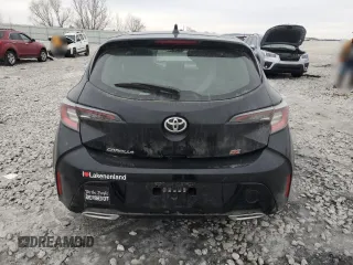 2021 Toyota Corolla Hatchback SE with VIN JTNB4MBE6M3109785, listed as a Copart auction lot 43927255 with 75,012 mi miles and Non Repairable. Bid and sale history available at carsss.com. Image 6.