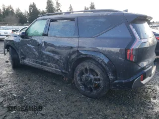 2024 Kia EV9 GT-Line with VIN KNDAEFS54R6045163, listed as a Copart auction lot 86515344 with 0 mi miles and Salvage Title. Bid and sale history available at carsss.com. Image 2.