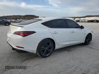 2025 Acura Integra Technology z VIN 19UDE4H62SA008571, wystawiony jako Copart lot #49545825 z przebiegiem 11 063 mil mil oraz Szkoda całkowita • Salvage title. Historia ofert i sprzedaży dostępna na DreamBid. Obrazek 3.