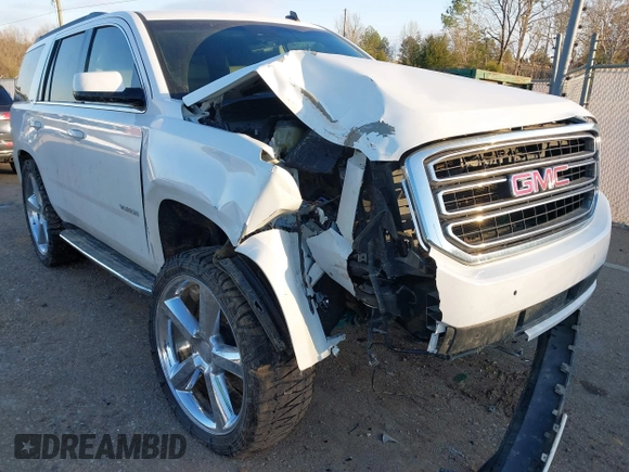 2015 GMC Yukon SLT with VIN 1GKS1BKC5FR240453, listed as a IAAI auction lot 41316793 with 1 mi miles. Bid and sale history available at carsss.com. Image 6.
