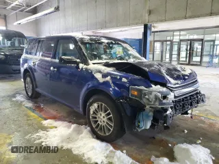 2015 Ford Flex SEL with VIN 2FMGK5C84FBA22741, listed as a Copart auction lot 41515835 with 85,460 mi miles and Salvage Title. Bid and sale history available at carsss.com. Image 4.