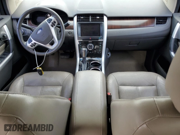 2011 Ford Edge Limited with VIN 2FMDK3KC1BBA32747, listed as a Copart auction lot 56162115 with 218,842 mi miles and Salvage title. Bid and sale history available at DreamBid. Image 8.