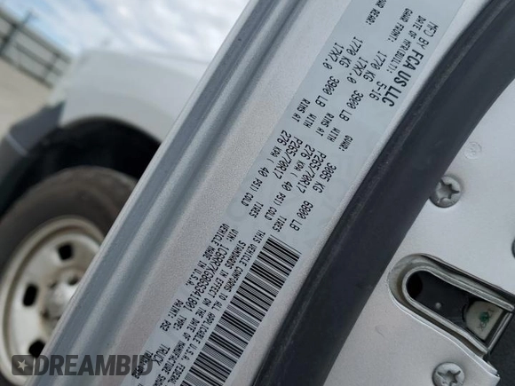 2016 Ram 1500 Tradesman with VIN 1C6RR7KG8GS341801, listed as a Copart auction lot 51741505 with 75,725 mi miles and Salvage title. Bid and sale history available at DreamBid. Image 12.