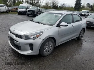 2019 Kia Rio S with VIN 3KPA24AB7KE166385, listed as a Copart auction lot 52139065 with 47,727 mi miles and Salvage Title. Bid and sale history available at DreamBid. Image 1.