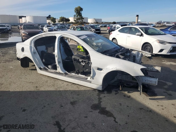 2008 Pontiac G8 GT with VIN 6G2EC57Y78L147858, listed as a Copart auction lot 86897254 with 0 mi miles and Non Repairable. Bid and sale history available at carsss.com. Image 4.