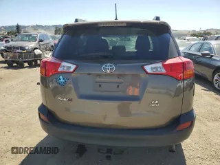 2015 Toyota RAV4 LE with VIN 2T3BFREV2FW230417, listed as a Copart auction lot 61063105 with 138,480 mi miles and Salvage title. Bid and sale history available at DreamBid. Image 6.