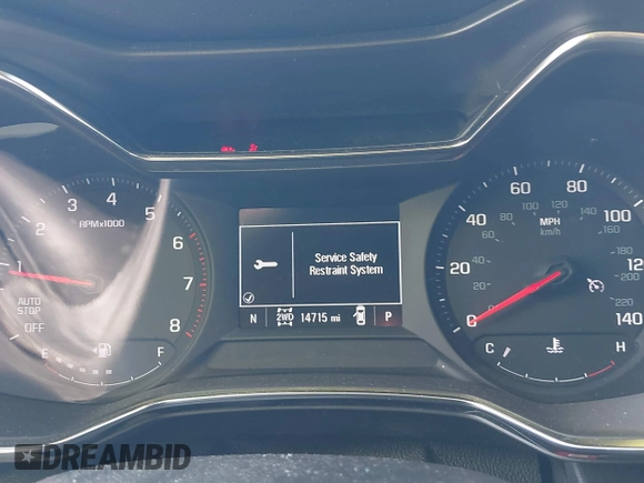 2023 Chevrolet TrailBlazer LT with VIN KL79MRSL9PB213192, listed as a IAAI auction lot 40154170 with 14,715 mi miles and . Bid and sale history available at DreamBid. Image 7.