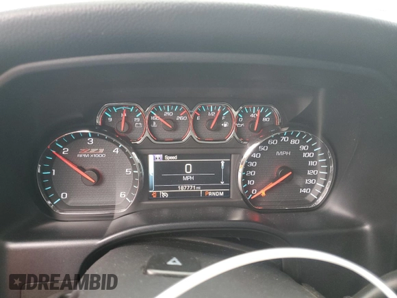 2014 Chevrolet Silverado 1500 LT with VIN 3GCUKREC6EG181126, listed as a Copart auction lot 48345295 with 187,771 mi miles and Salvage Title. Bid and sale history available at DreamBid. Image 9.