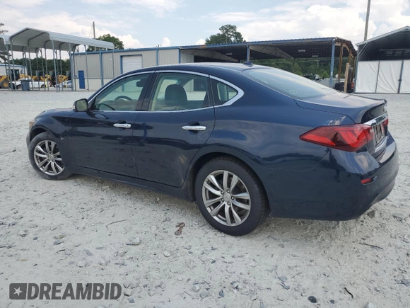 2016 Infiniti Q70 with VIN JN1BY1AP2GM221138, listed as a Copart auction lot 63780435 with 134,042 mi miles and Salvage title. Bid and sale history available at DreamBid. Image 2.
