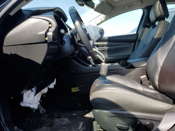2021 Mazda 3 Premium with VIN 3MZBPADL1MM203008, listed as a Copart auction lot 48887465 with 66,192 mi miles and Salvage title. Bid and sale history available at DreamBid. Image 7.