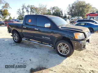 2011 Nissan Titan SL with VIN 1N6AA0EC8BN324904, listed as a Copart auction lot 42264435 with 273,332 mi miles and Salvage Title. Bid and sale history available at carsss.com. Image 4.