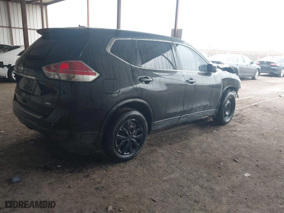 2016 Nissan Rogue SV with VIN JN8AT2MV6GW142989, listed as a IAAI auction lot 41611508 with 201,474 mi miles. Bid and sale history available at carsss.com. Image 4.