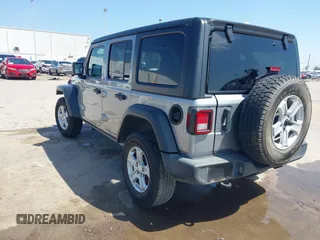 2021 Jeep Wrangler Unlimited Willys with VIN 1C4HJXDN1MW616467, listed as a IAAI auction lot 41791928 with 88,618 mi miles and . Bid and sale history available at DreamBid. Image 3.