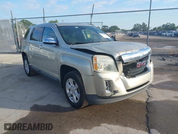 2013 GMC Terrain SLE with VIN 2GKALMEK7D6275296, listed as a IAAI auction lot 42029300 with 1 mi miles. Bid and sale history available at carsss.com. Image 1.