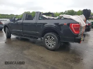 2021 Ford F-150 XL with VIN 1FTEW1EP2MFA19832, listed as a Copart auction lot 57981895 with 66,766 mi miles and Salvage title. Bid and sale history available at DreamBid. Image 2.