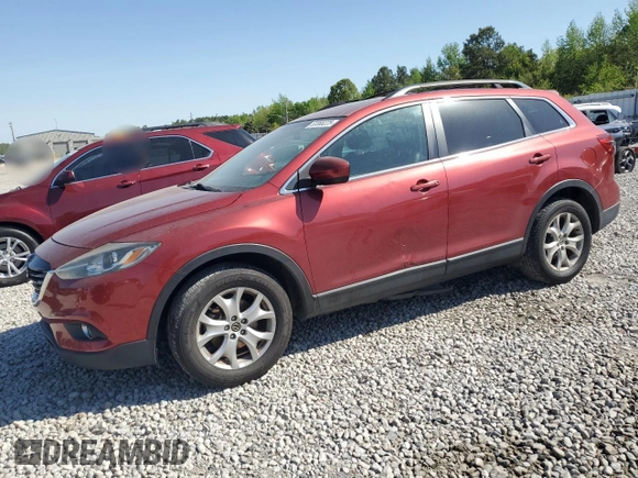 2013 Mazda CX-9 Touring with VIN JM3TB2CA9D0418478, listed as a Copart auction lot 53388225 with 192,487 mi miles and Clean Title. Bid and sale history available at carsss.com. Image 1.
