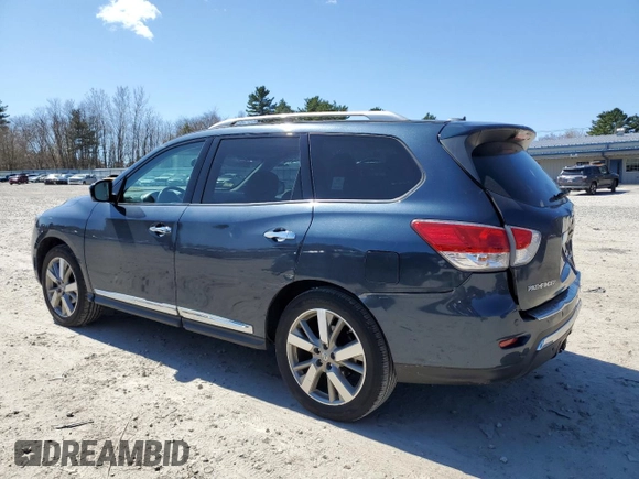 2016 Nissan Pathfinder Platinum with VIN 5N1AR2MM8GC632977, listed as a Copart auction lot 52808275 with 111,490 mi miles and Salvage Title. Bid and sale history available at carsss.com. Image 2.