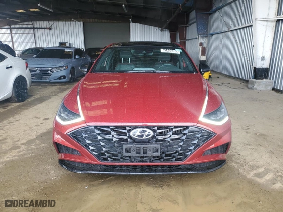 2023 Hyundai Sonata SEL Plus with VIN KMHL44J21PA273344, listed as a Copart auction lot 41460385 with 44,812 mi miles and Clean Title. Bid and sale history available at carsss.com. Image 5.
