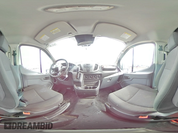 2018 Ford Transit with VIN 1FTYR1YMXJKA92567, listed as a Copart auction lot 76493664 with 83,397 mi miles and Salvage title. Bid and sale history available at DreamBid. Image 14.