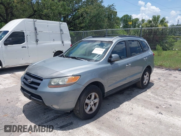 2007 Hyundai Santa Fe GLS with VIN 5NMSG13DX7H054182, listed as a IAAI auction lot 42472138 with 235,905 mi miles and . Bid and sale history available at DreamBid. Image 2.