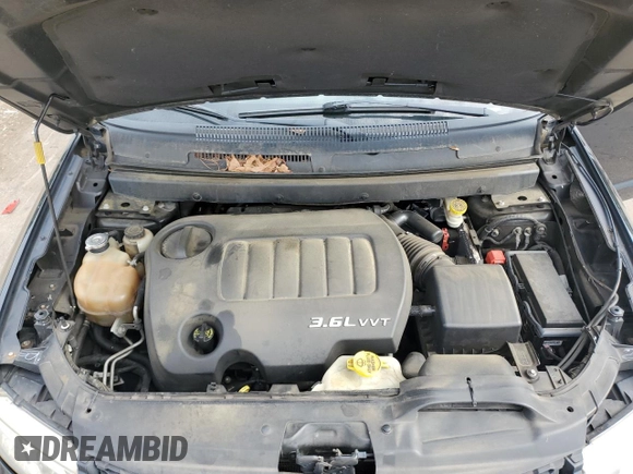 2013 Dodge Journey R/T with VIN 3C4PDDEG7DT677135, listed as a Copart auction lot 60256295 with 190,387 mi miles and Salvage title. Bid and sale history available at DreamBid. Image 12.